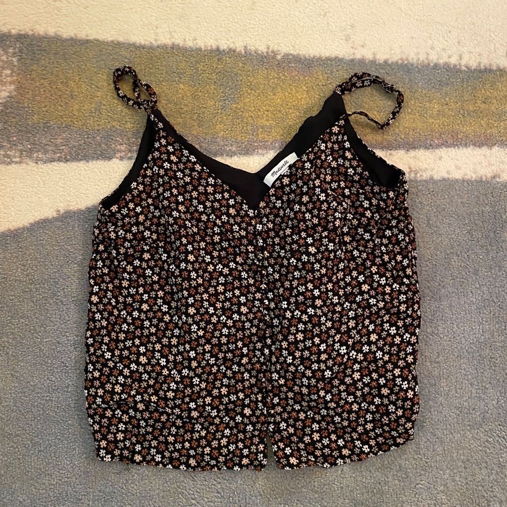 Madewell Button-Down Cami